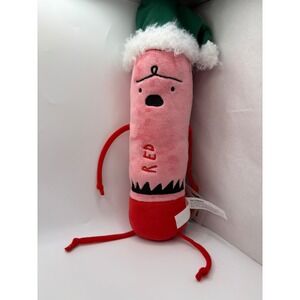 MerryMakers The Day the Crayons Quit Red Crayon Christmas 12" Plush Santa Hat
